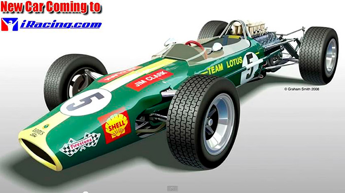iRacing: Анонс болида F1 Lotus 49