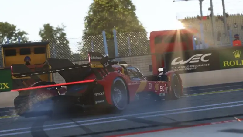 Le Mans Ultimate: Игровое видео Ferrari 499P в Монце