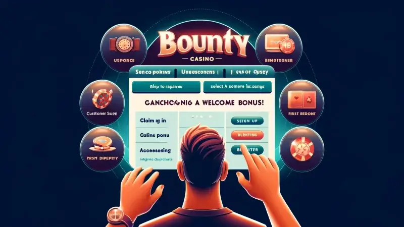 Как в Bounty Casino приступить к игре новичку?