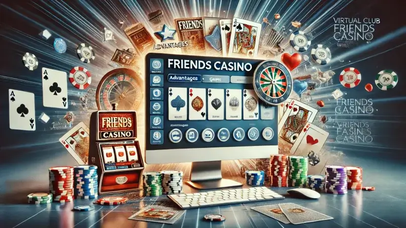 Виртуальный клуб Friends Casino: преимущества и игротека
